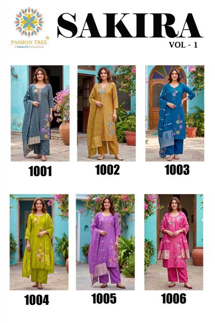 Passion tree sakira vol 1 kurti sets wholesaler in bardoli
